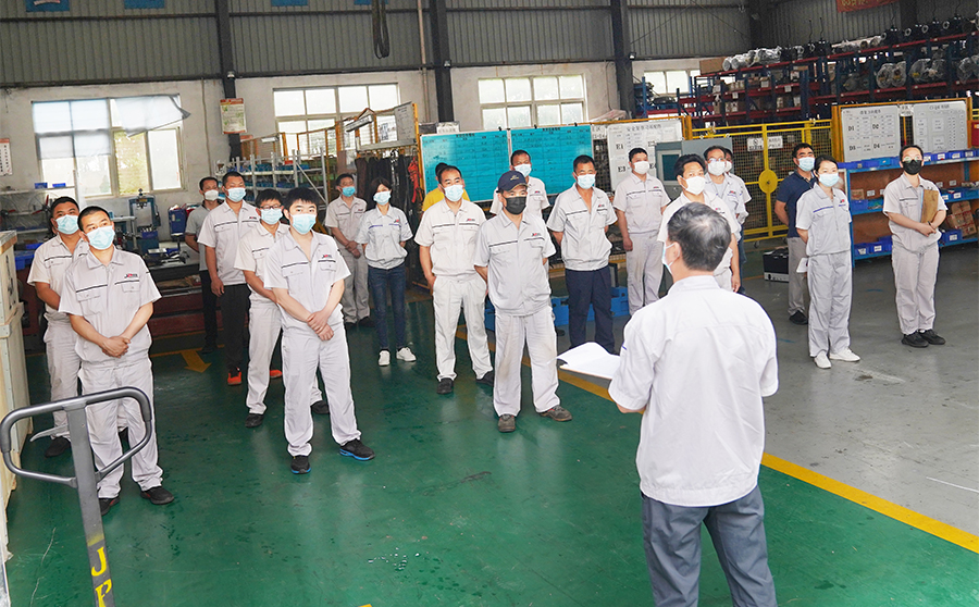 上海劍平動(dòng)平衡機(jī)制造有限公司復(fù)工復(fù)產(chǎn)